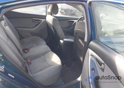 2013 Hyundai Elantra Gls from USA, damaged, VIN KMHDH4AE5DU985451